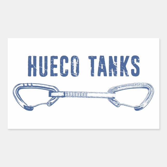Adesivo Retangular Hueco Tanks Subindo QuickDrake (Frente)