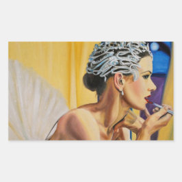 Adesivo Retangular Humanity Ballerina