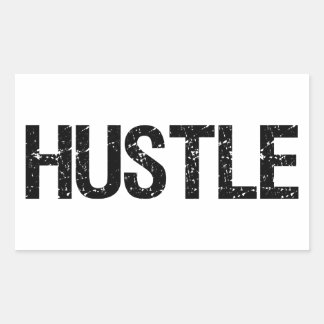Adesivo Retangular Hustle