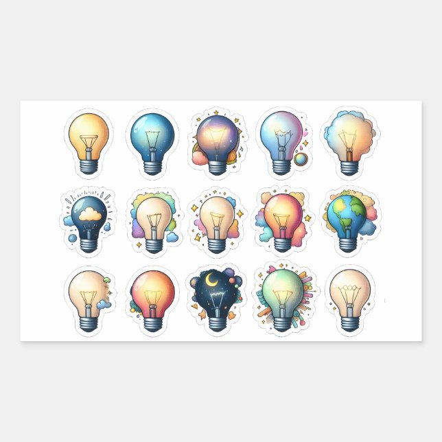 Adesivo Retangular I have an idea! (Frente)