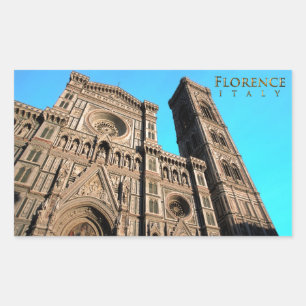 Adesivo Retangular Il Duomo di Firenze