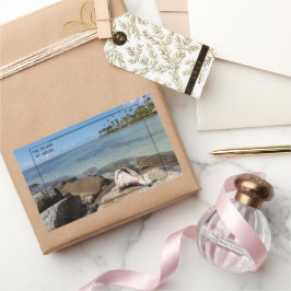 Adesivo Retangular Ilha Vibrant Aruba