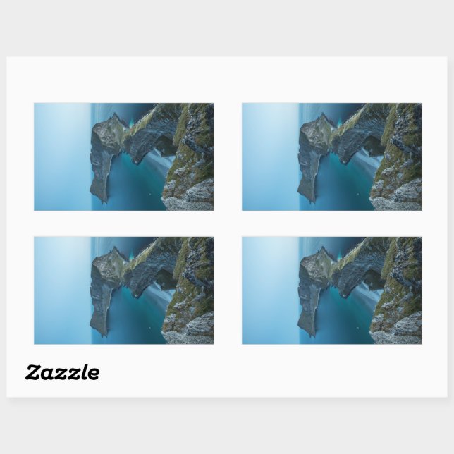 Adesivo Retangular Ilhas Lofoten (Folha)