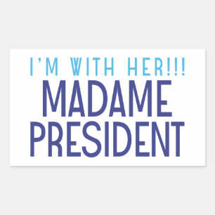 ADESIVO RETANGULAR I'M WITH HER!!!