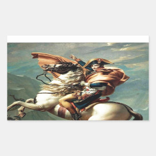 Adesivo Retangular Imperador Napoleon Boneparte de France