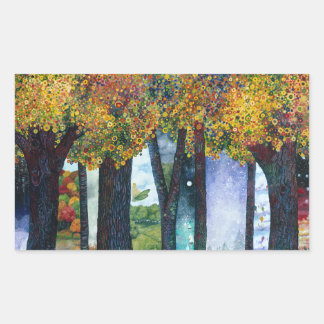 Adesivo Retangular Inbetween Places II