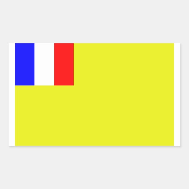 Adesivo Retangular Indochine francês (Frente)