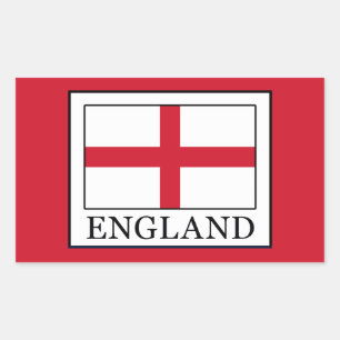 Adesivo Retangular Inglaterra