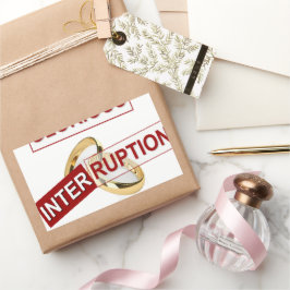 Adesivo Retangular Interrupção Gloriosa: Um Começo Dourado