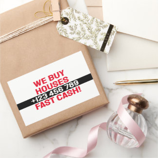 Adesivo Retangular Investimento Imobiliário Simples Empresas Que Nós 