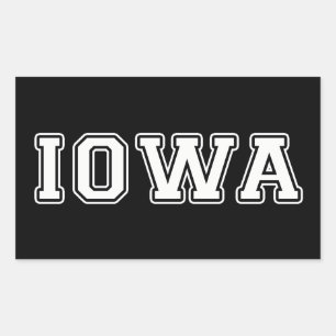 Adesivo Retangular Iowa