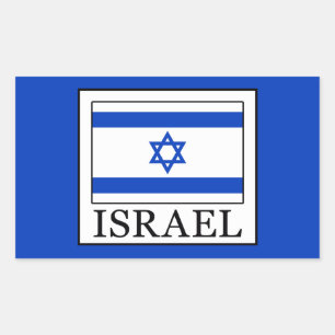 Adesivo Retangular Israel
