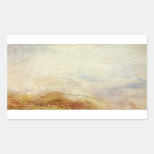 Adesivo Retangular J.M.W. Turner - uma cena da montanha, Val - aosta