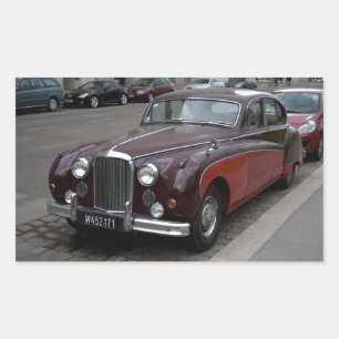 Adesivo Retangular Jaguar Mark IX