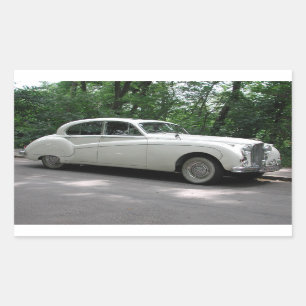 Adesivo Retangular Jaguar Mark IX