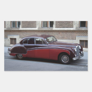 Adesivo Retangular Jaguar Mark IX