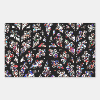 Adesivo Retangular Janela de vidro retida