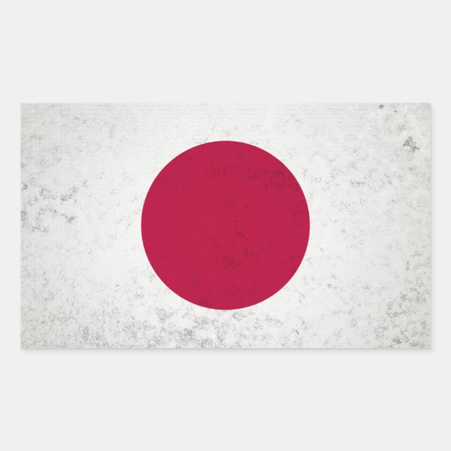 Adesivo Retangular Japão (Frente)