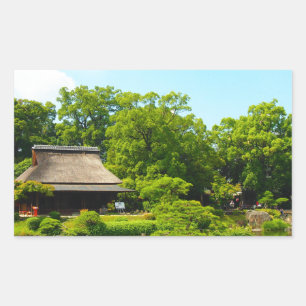 Adesivo Retangular Jardim do Japão
