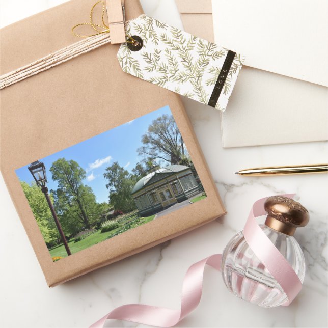 Adesivo Retangular Jardins Botânicos Serene Ballarat (Presentear)