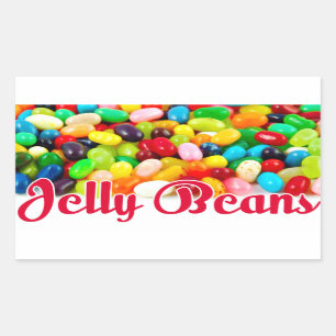 Adesivo Retangular Jelly Beans