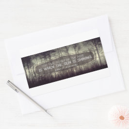 Adesivo Retangular John Fitzgerald Kennedy Reparo Inspiracional de Co