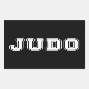 Adesivo Retangular Judo