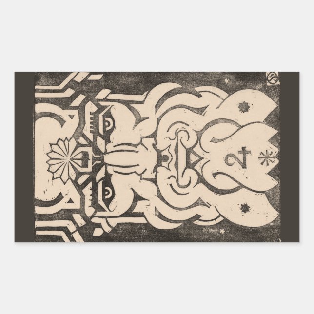 Adesivo Retangular Júpiter Zeus Rei dos Deuses Mito Grego Negro (Frente)