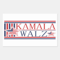 Kamala, Walz 2024 Campanha de Bilhetes Democrático
