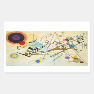 Adesivo Retangular Kandinsky Composition VIII Stickers