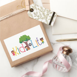 Adesivo Retangular Kid Lit Genre Lover