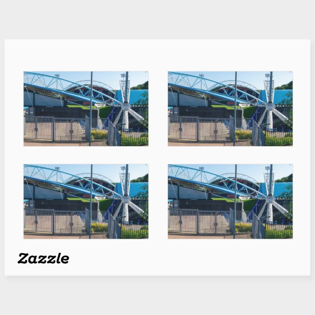 Adesivo Retangular Kirklees Stadium, Huddersfield (Folha)