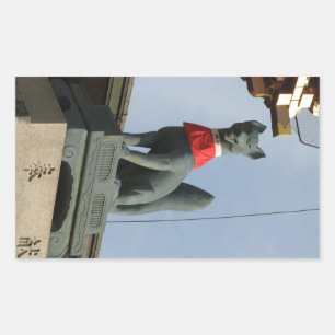 Adesivo Retangular Kitsune キ ツ ネ (Fox) com Joia na Boca