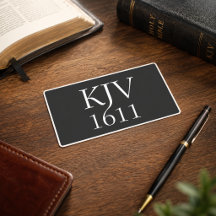 KJV 1611 Preto e Branco Cristão