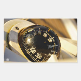 Adesivo Retangular Kompas helpt navigeren en koer behouden. 