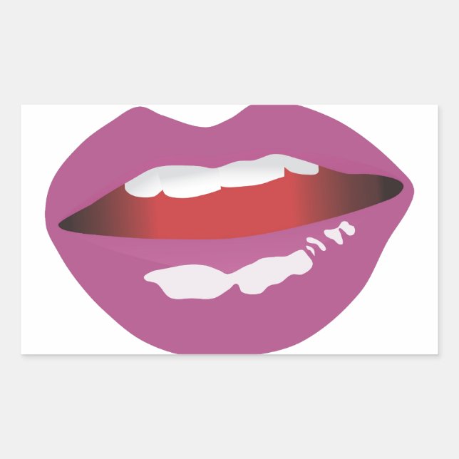 Adesivo Retangular La Bouche (Frente)