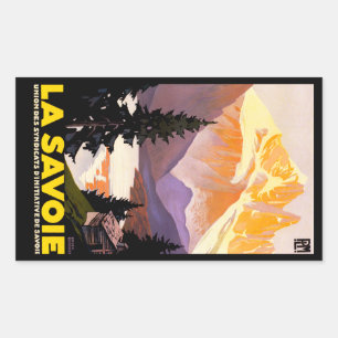 Adesivo Retangular La Savoie