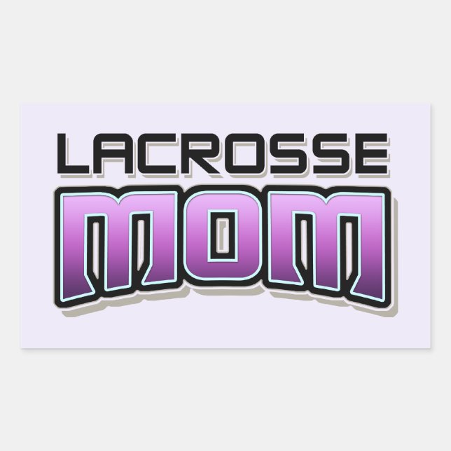 Adesivo Retangular Lacrosse MOM (Frente)