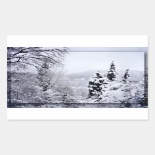 Adesivo Retangular Lago Nojiri Stickers