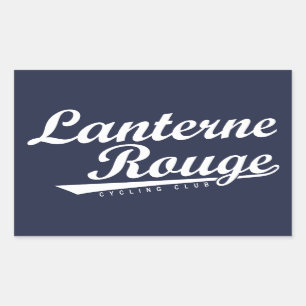 Adesivo Retangular Lanterne Rouge Cycling Club