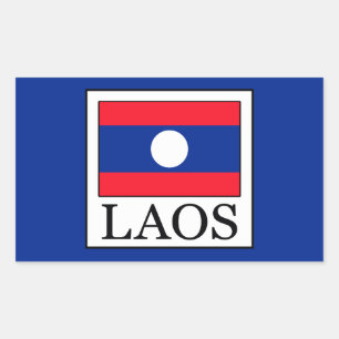 Adesivo Retangular Laos