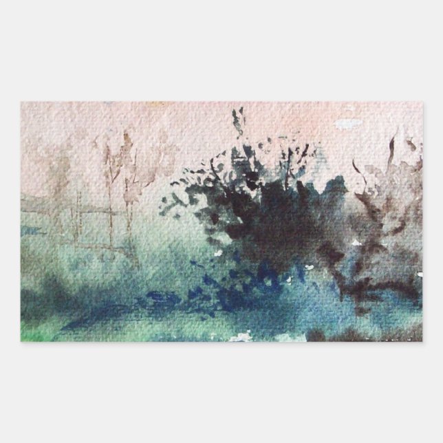 ADESIVO RETANGULAR LATERAL DA MAREMMA TUSCANY LANDCSAPE (Frente)