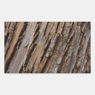 Adesivo Retangular Latido de árvore mim abstrato natural design