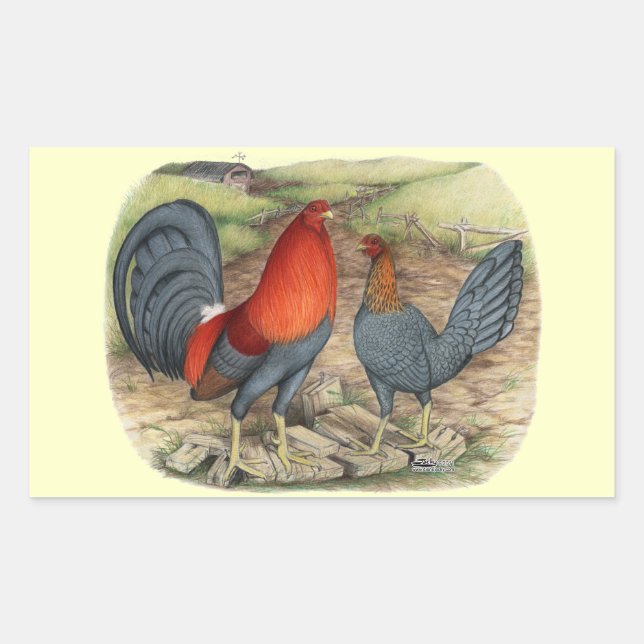 Adesivo Retangular Leds Azuis do Jogo Americano (Frente)