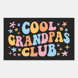 Adesivo Retangular Legal Grandpas Club III