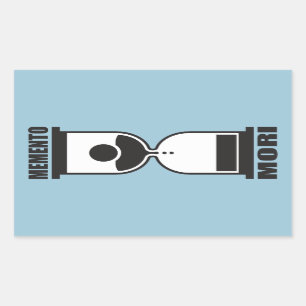 Adesivo Retangular Lembrança Mori