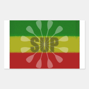 Adesivo Retangular Levante-Se, Dobre A Grelha