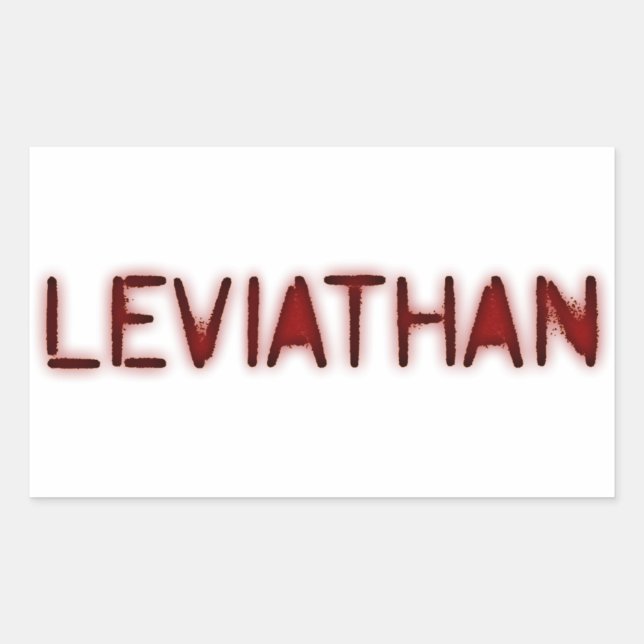 Adesivo Retangular Leviathan (Frente)