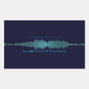 Adesivo Retangular Leviathan Soundwave Stickers