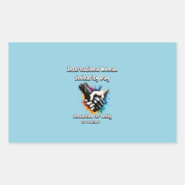 Adesivo Retangular Liberado para a Unidade.